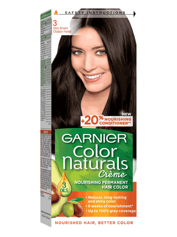 Garnier Color Naturals 3 Dark Brown Hair Color