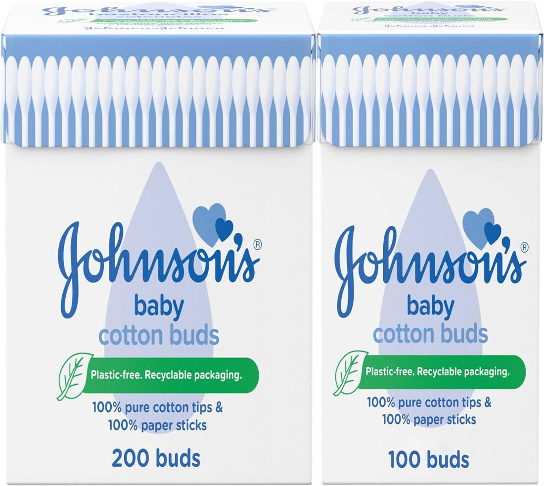 Johnson's Cotton Buds 200 pcs + 100 pc Free