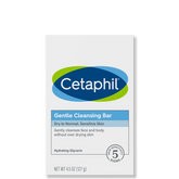 Cetaphil Gentle Cleansing Bar, Hypoallergenic, 4.5 Ounce