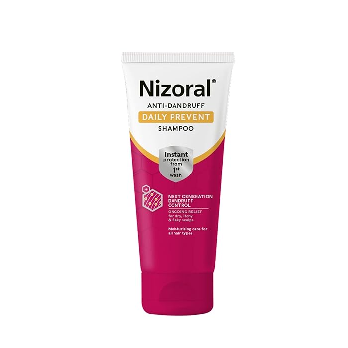 Nizoral Daily Prevent Shampoo 200ml, Stops dandruff returning from the 1st wash, 24 hour itch relief, moisturising care for all hair types