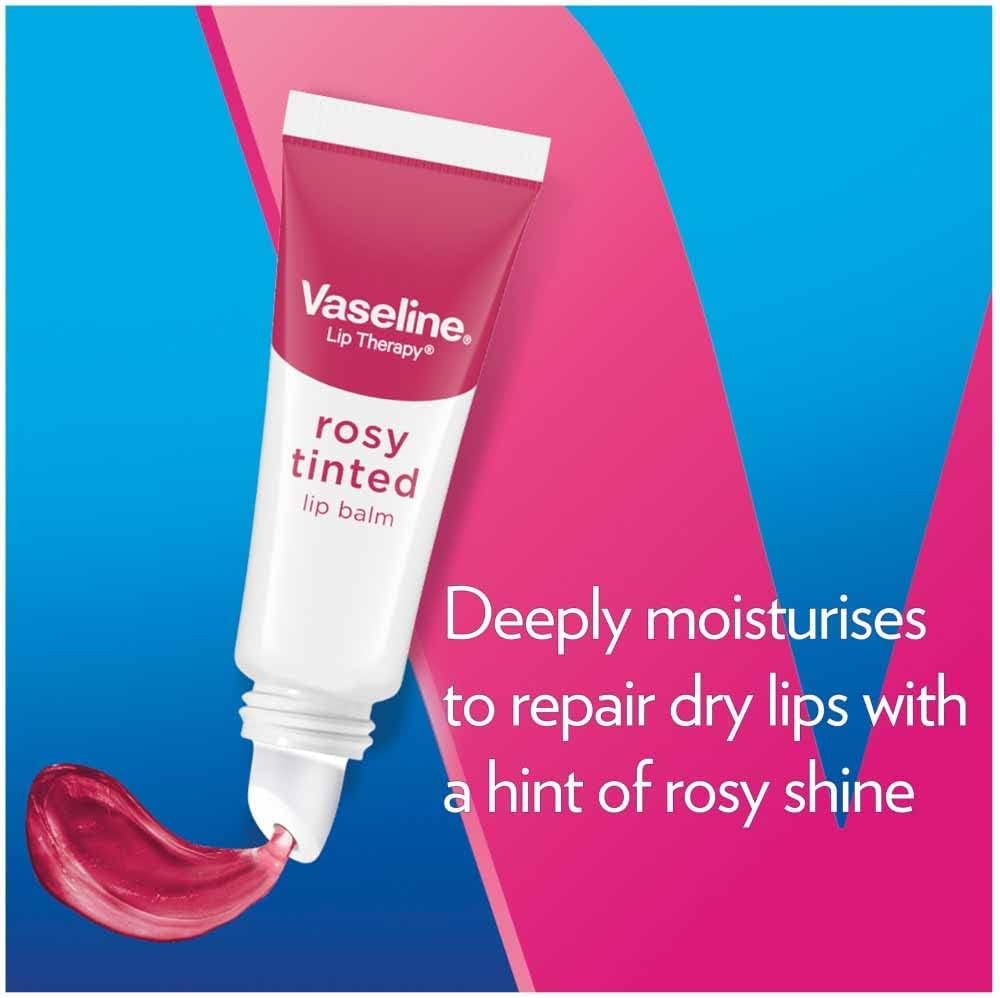 Vaseline rosy tinted lip balm, 10g roll over image to zoom in vaseline rosy tinted lip balm, 10g