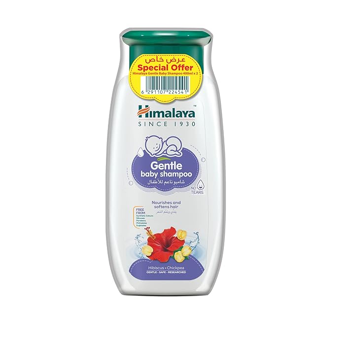 Gentle Baby Shampoo | No Parabens, Sulphates & Dyes | Special No-Tears Mild Shampoo- 400ml