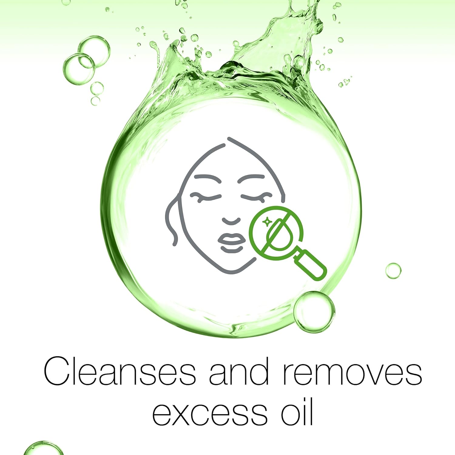 Neutrogena, Oil Balancing Facial Wash, Lime, For Oily Skin, 200ml