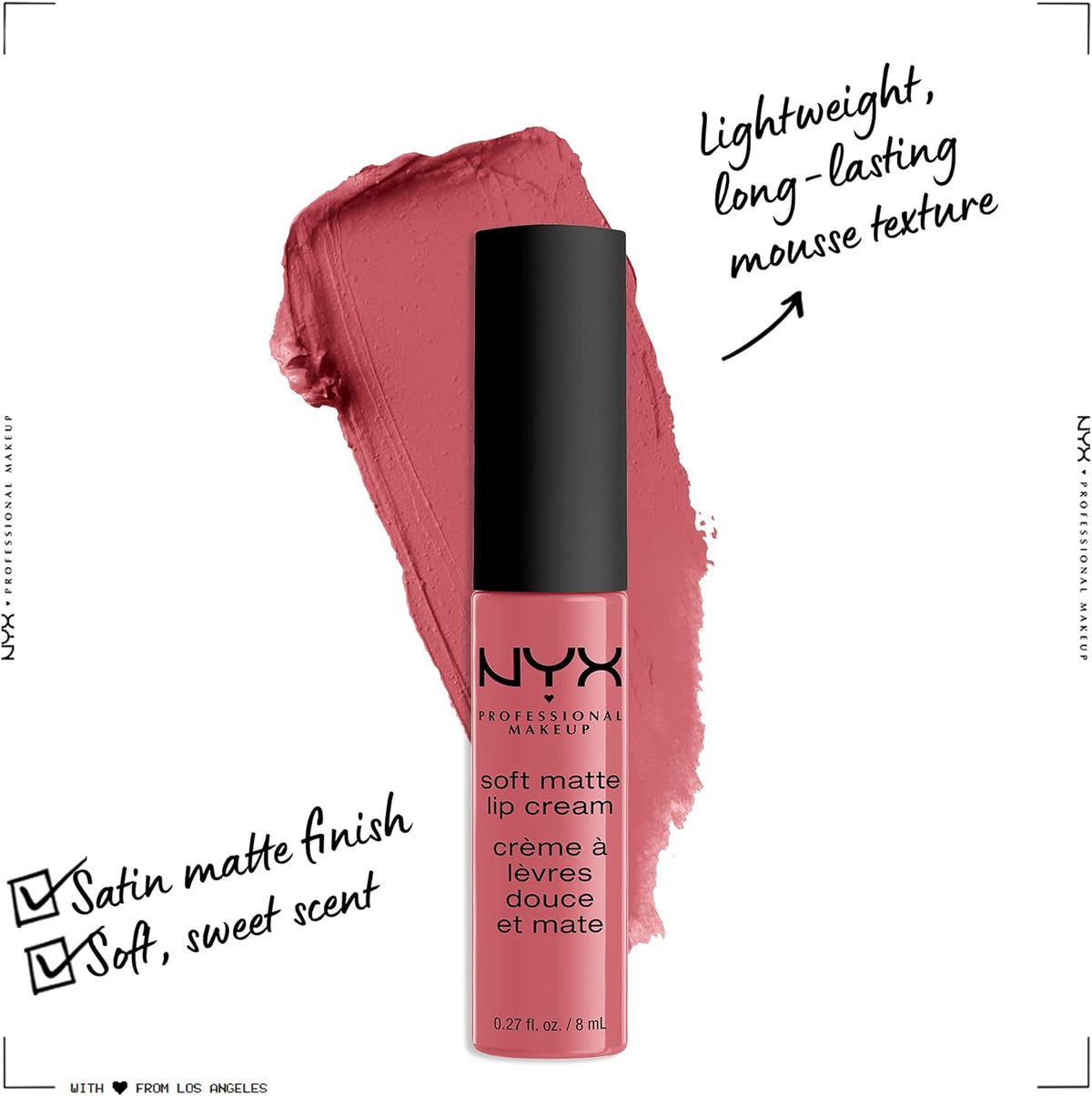 NYX Professional Makeup, Soft Matte Lip Cream - Cannes 19