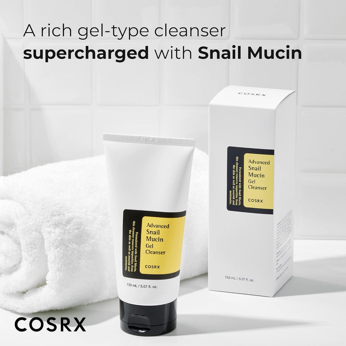 COSRX Advanced Snail Mucin Gel Cleanser 150Ml 150ml
