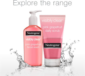 Neutrogena, Fresh & Clear Facial Wash, Pink Grapefruit & Vitamin C, 200ml