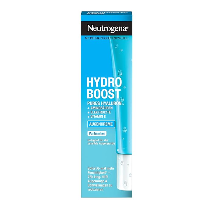 Neutrogena Eye Cream Gel, Hydro Boost, Refreshing, 15Ml (Packaging may vary)