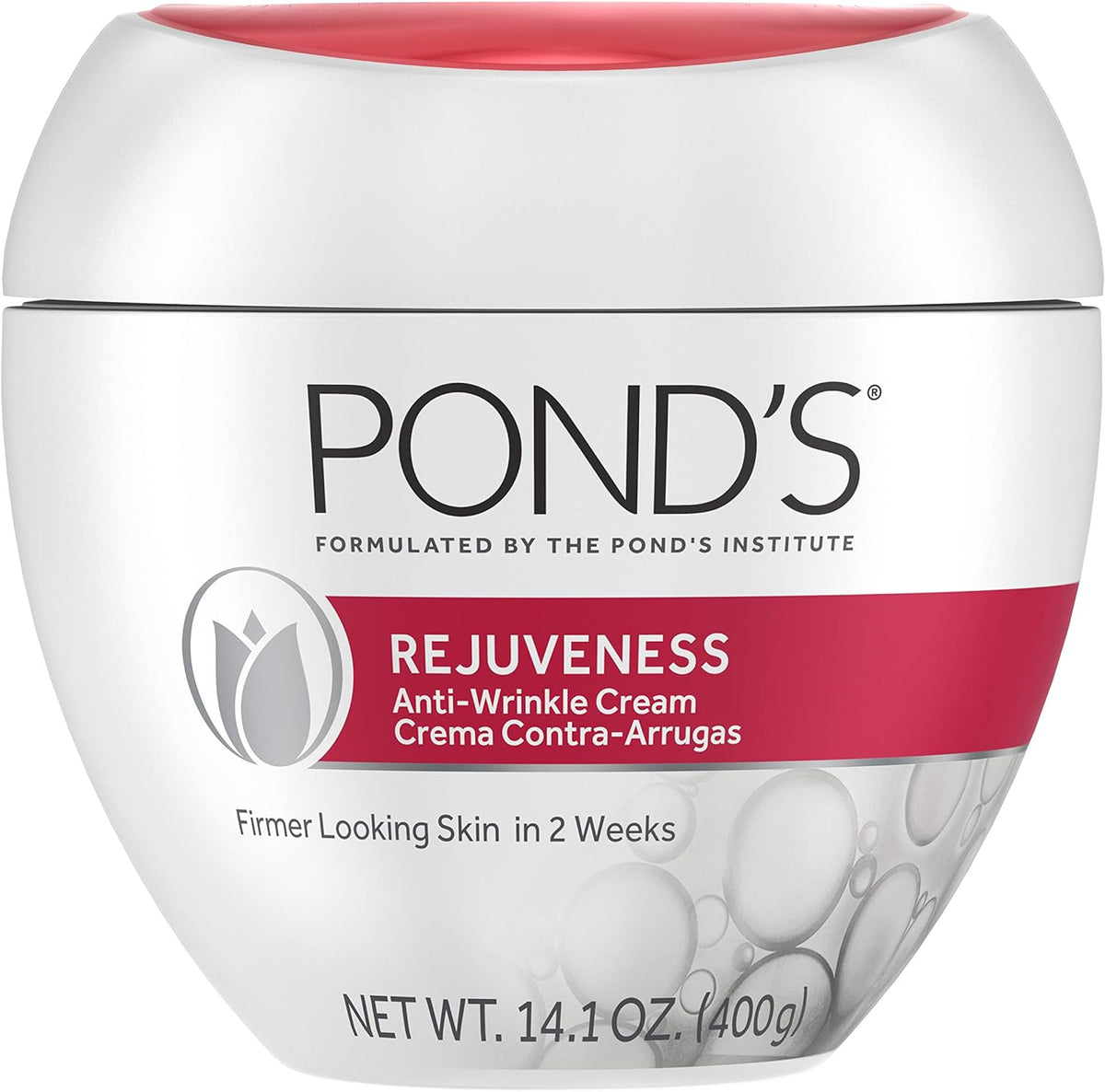 Pond's Anti-Wrinkle Face Cream Anti-Aging Moisturizer With Alpha Hydroxy Acid and Collagen 14.1 oz