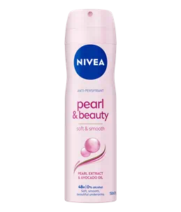 NIVEA Antiperspirant Spray for Women, Pearl & Beauty Pearl Extracts, 150ml