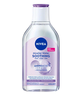 NIVEA Face Micellar Water, Face Eyes Lips Makeup Remover, No Residue, All Skin Types, 400ml