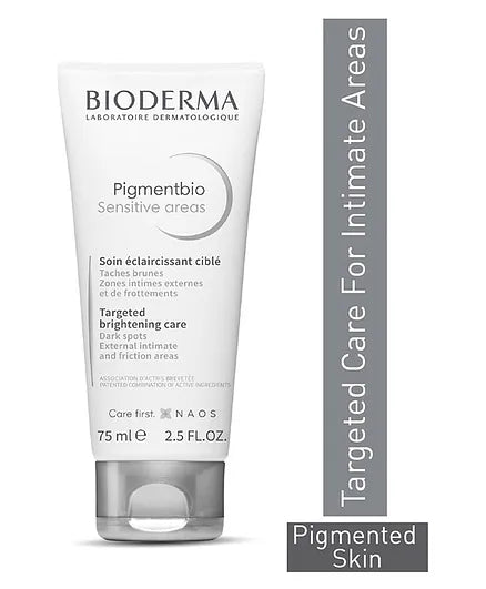 Bioderma Pigmentbio Sensitive Areas Targeted Brightening Cream For Skin Prone To Pigmentation Disorders, 75Ml