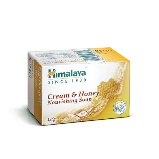 Himalaya Cream & Honey Nourishing Soap Nourish & Moisturize, Keeping the Skin Soft & Supple -6x125gm