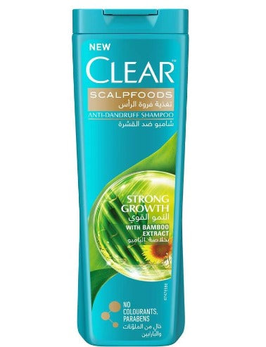 Clear Anti-Dandruff Shampoo Strong Growth, 400Ml