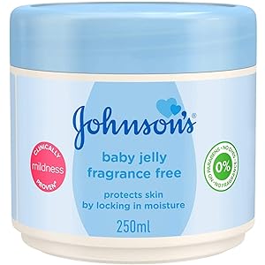 JOHNSON’S Baby Jelly, Fragrance Free, 250ml