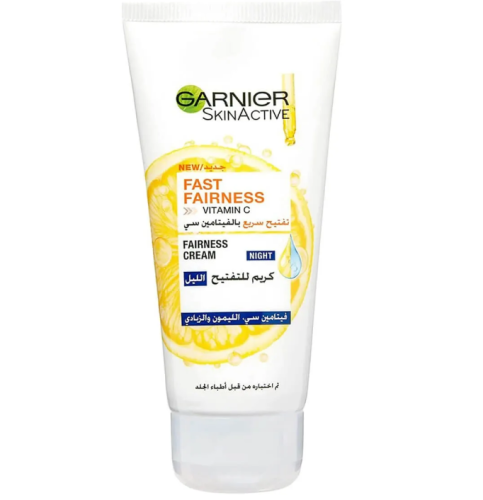 Garnier Skinactive Fast Fairness Night Cream With Vitamin C Lemon And Yoghurt 50Ml